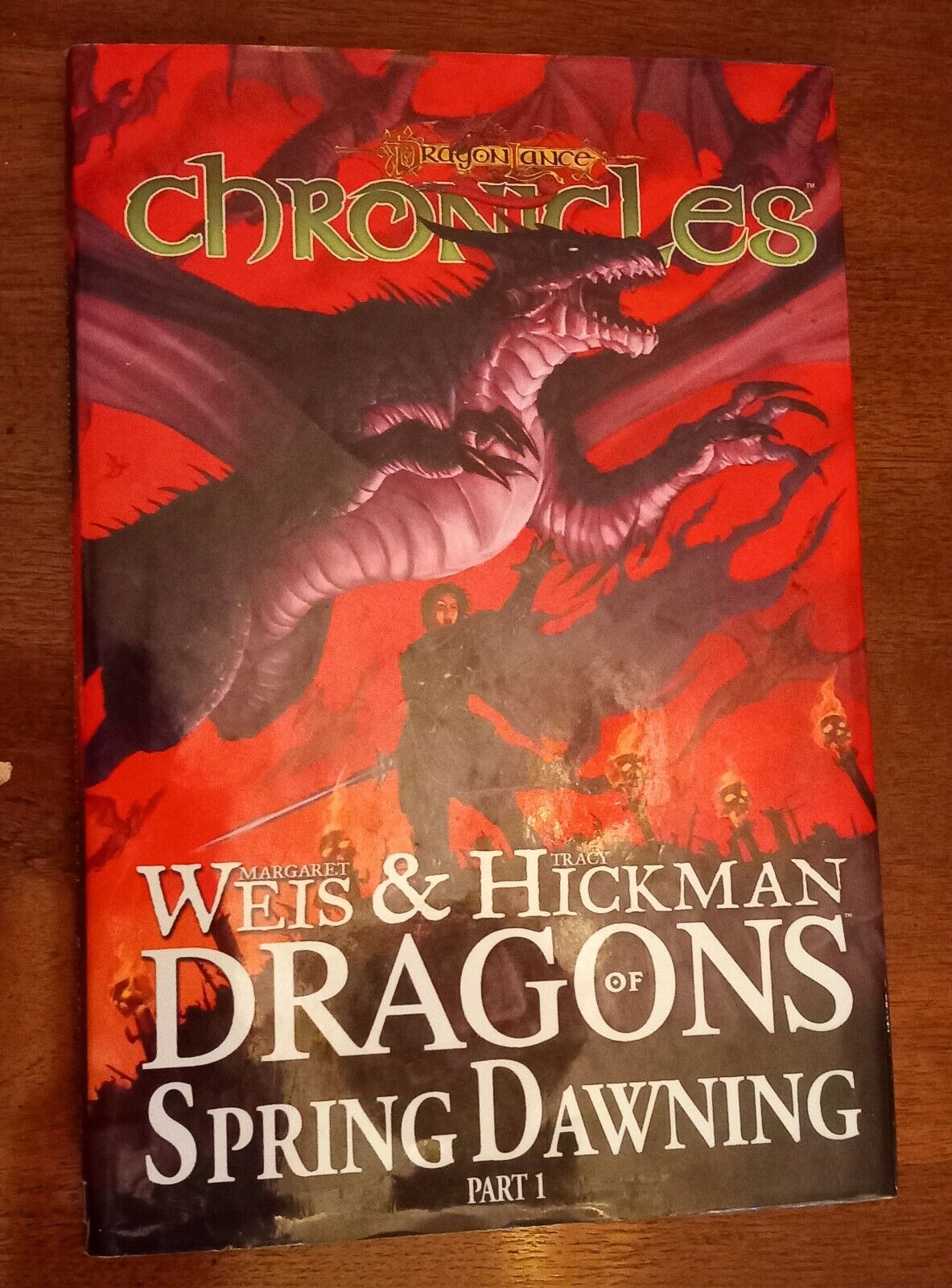 Dragonlance Chronicles Dragons Spring Dawning III Part 1 RARE First Printing