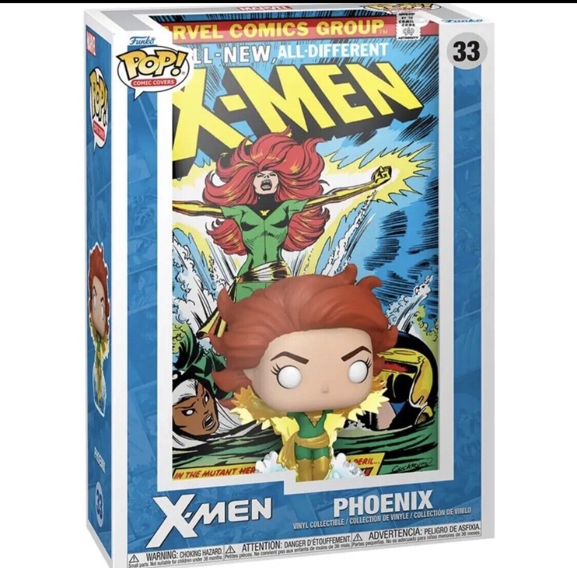 FUNKO POP MARVEL X-Men Phoenix COMIC COVER #33 (IN HAND & )