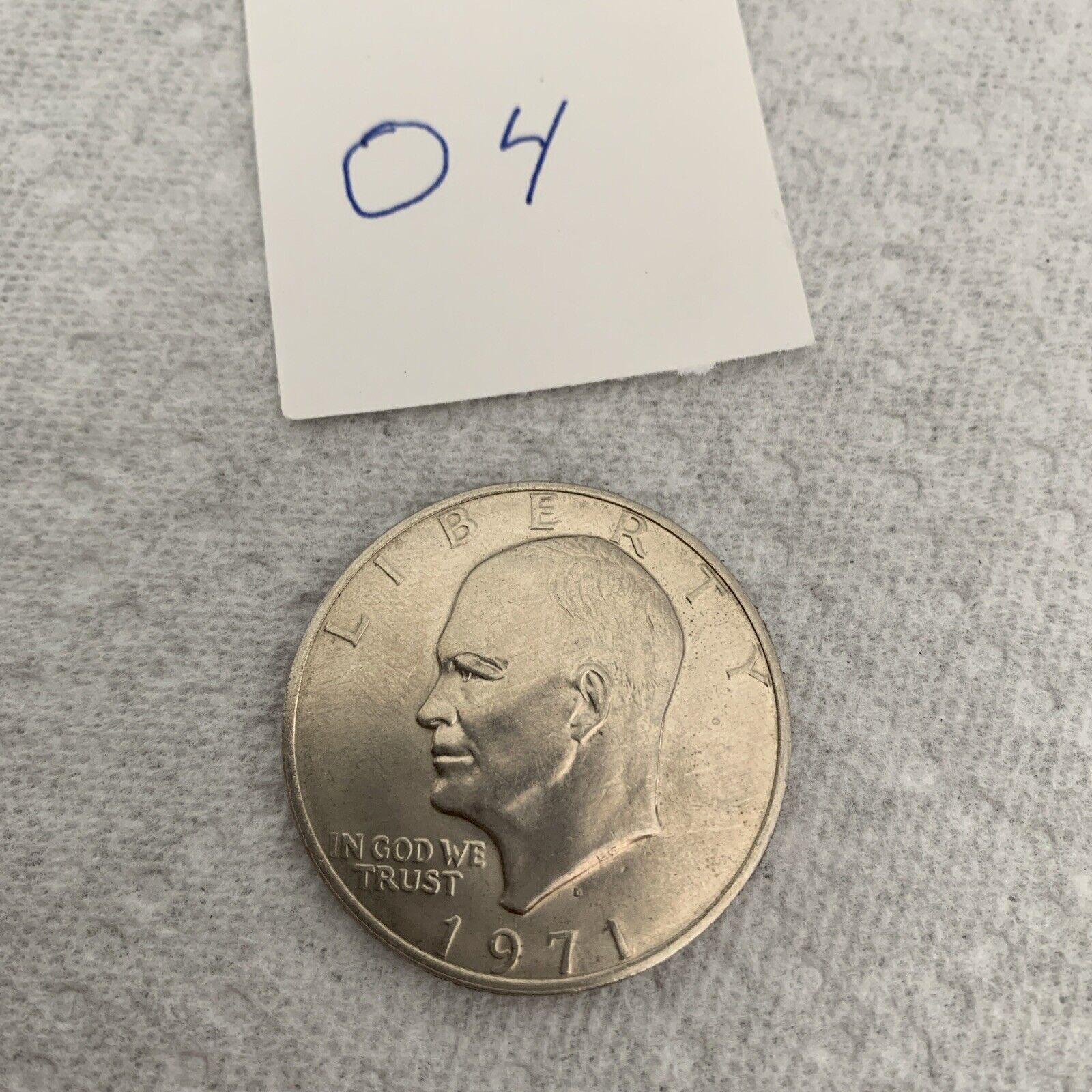 Split Coin Magic . Eisenhower Dollar  Split Coin Trick .🔥