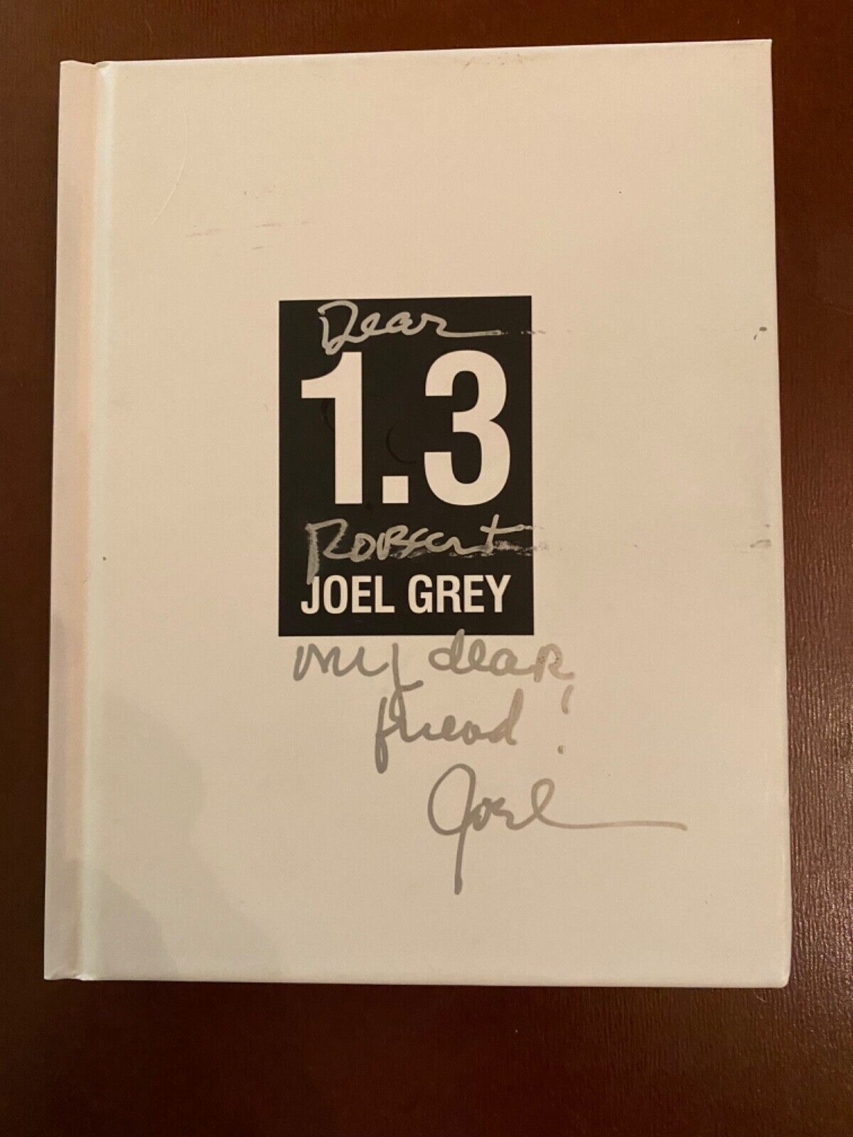 Autographed Book 1.3  by Joel Grey