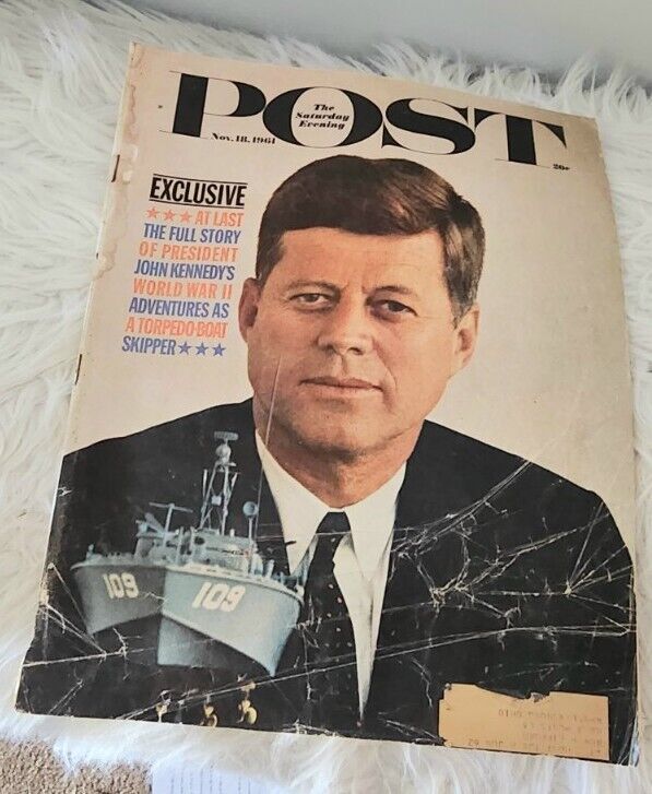John F. Kennedy Saturday Evening Post, Nov. 18, 1961