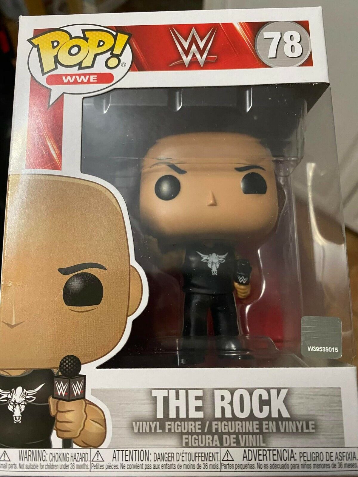 Funko Pop WWE The Rock Vinyl Figure