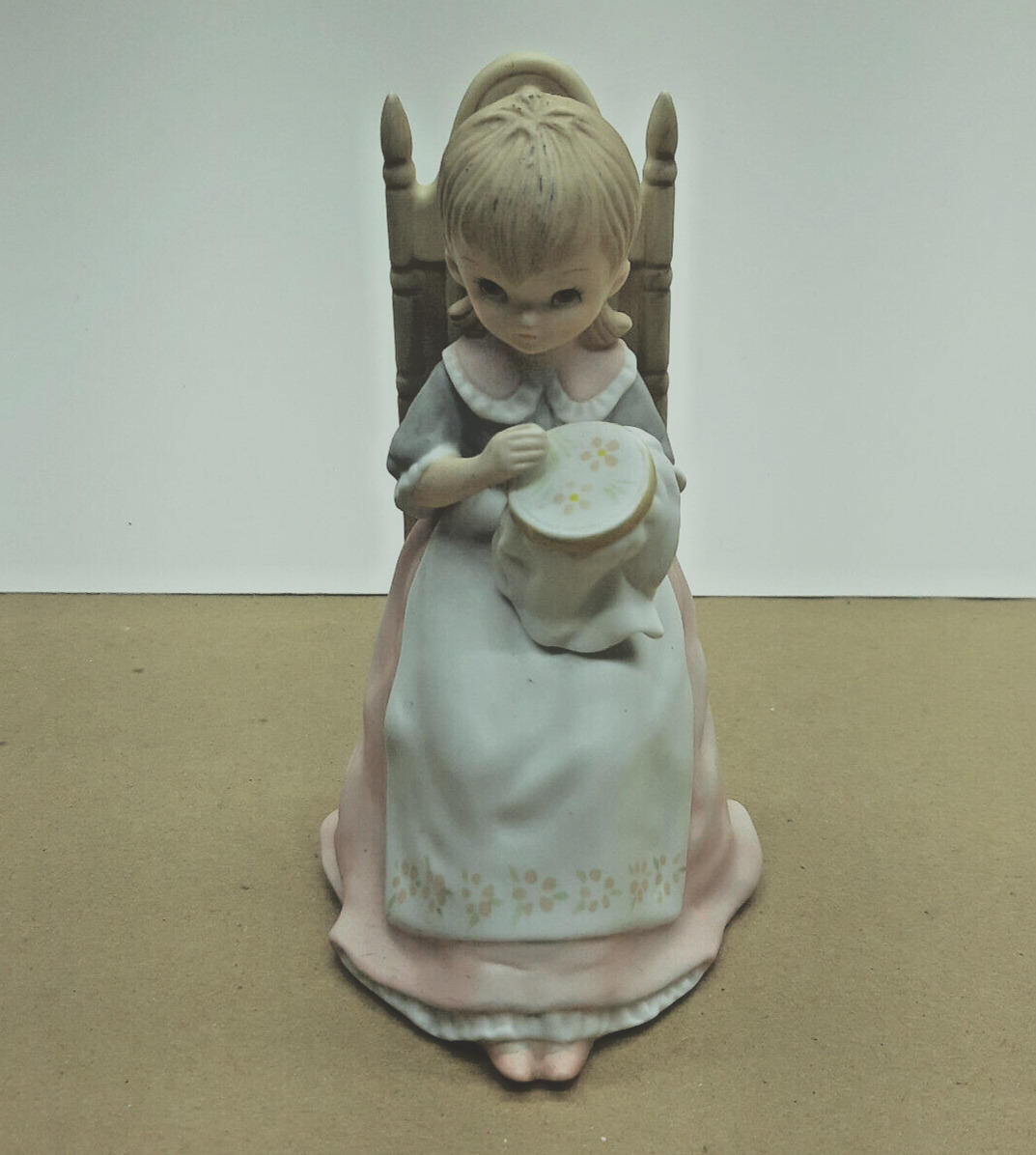 Vintage Lefton “Priscilla” The Christopher Collection Figurine 1982 Excellent