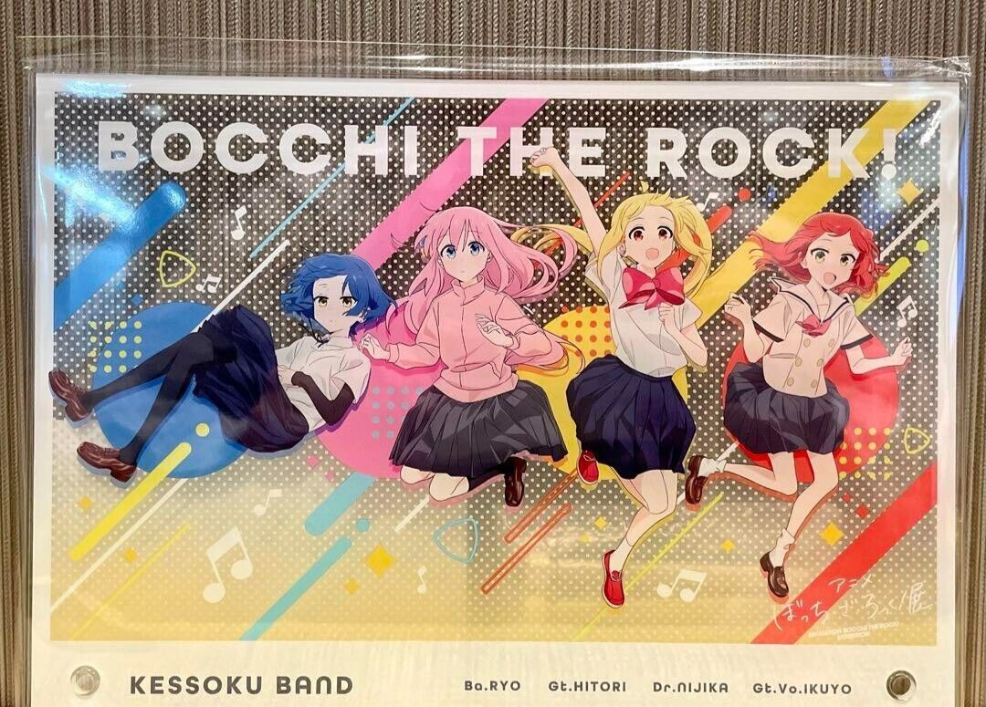 Bocchi The Rock Exhibition 2024 Limited Acrylic Board ship from Japan New