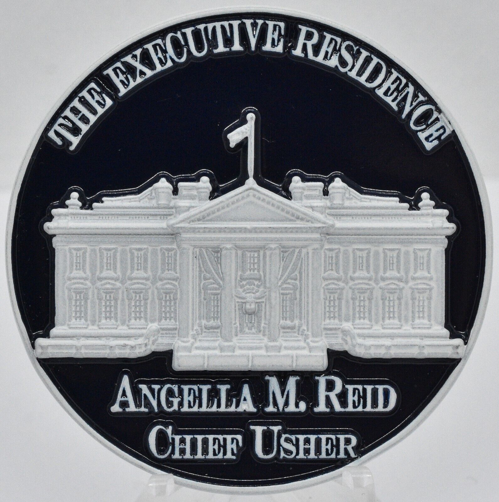 White House Chief Usher Angella Reid Challenge Coin