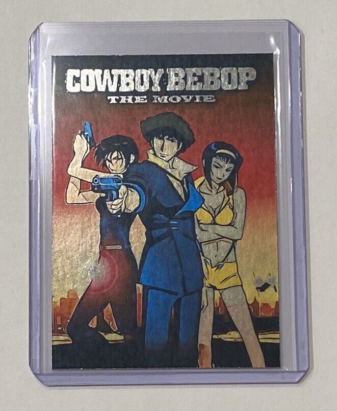 Cowboy Bebop Platinum Plated Artist Signed “Anime Classic” Trading Card 1/1