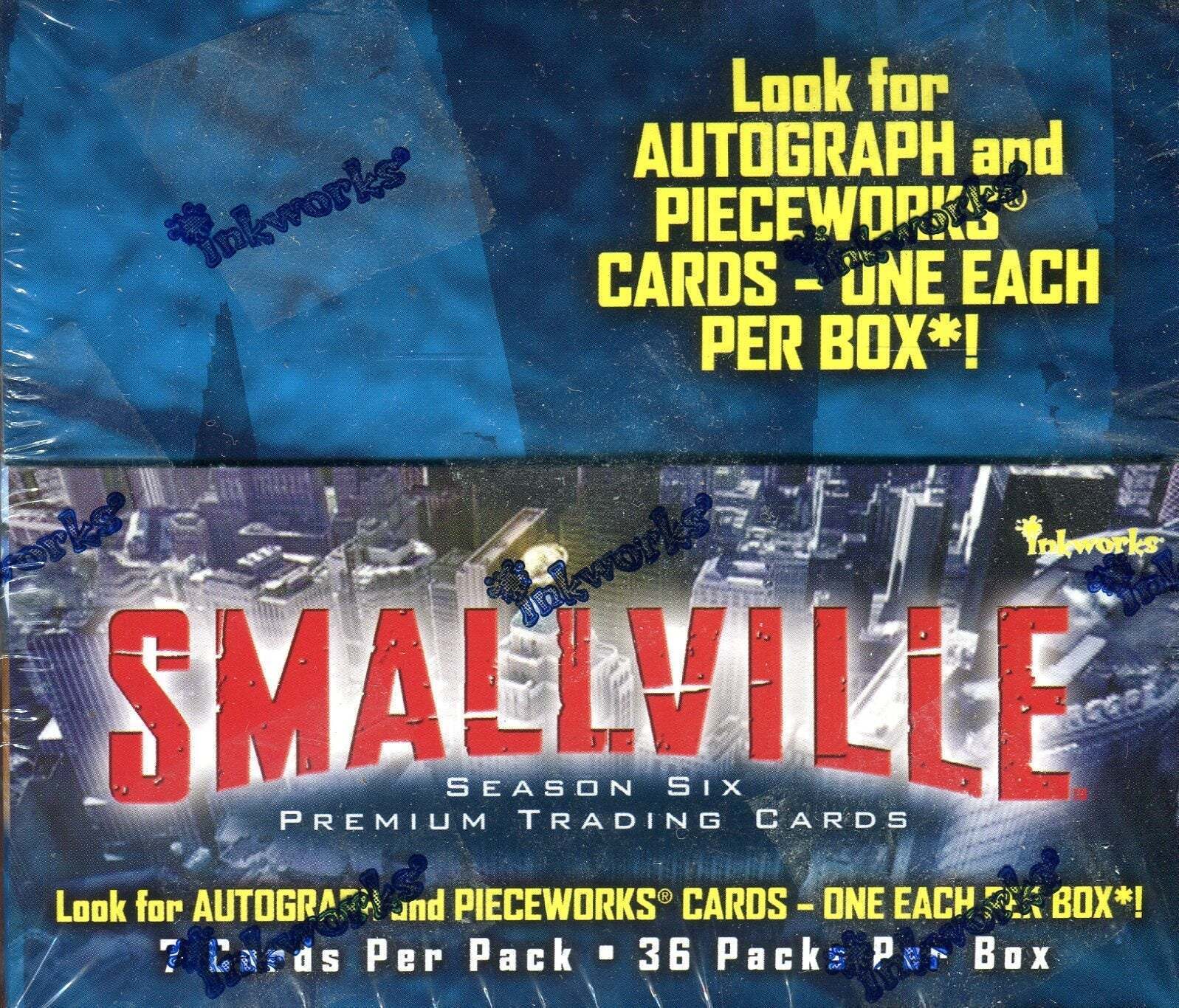 Smallville Season 6 Card Box 36 Packs Inkworks 2008