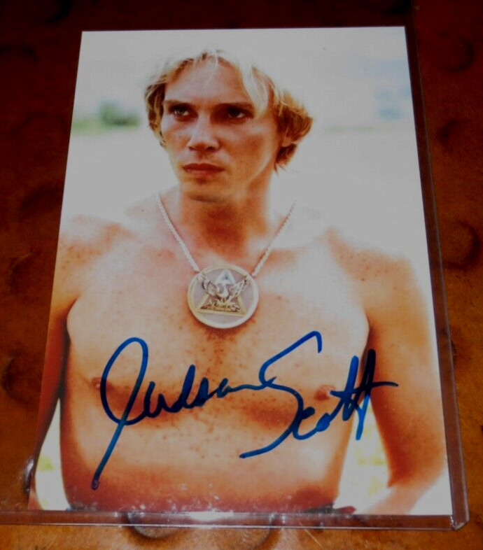 Judson Scott Bennu of the Golden Light The Phoenix 1982 signed autographed photo