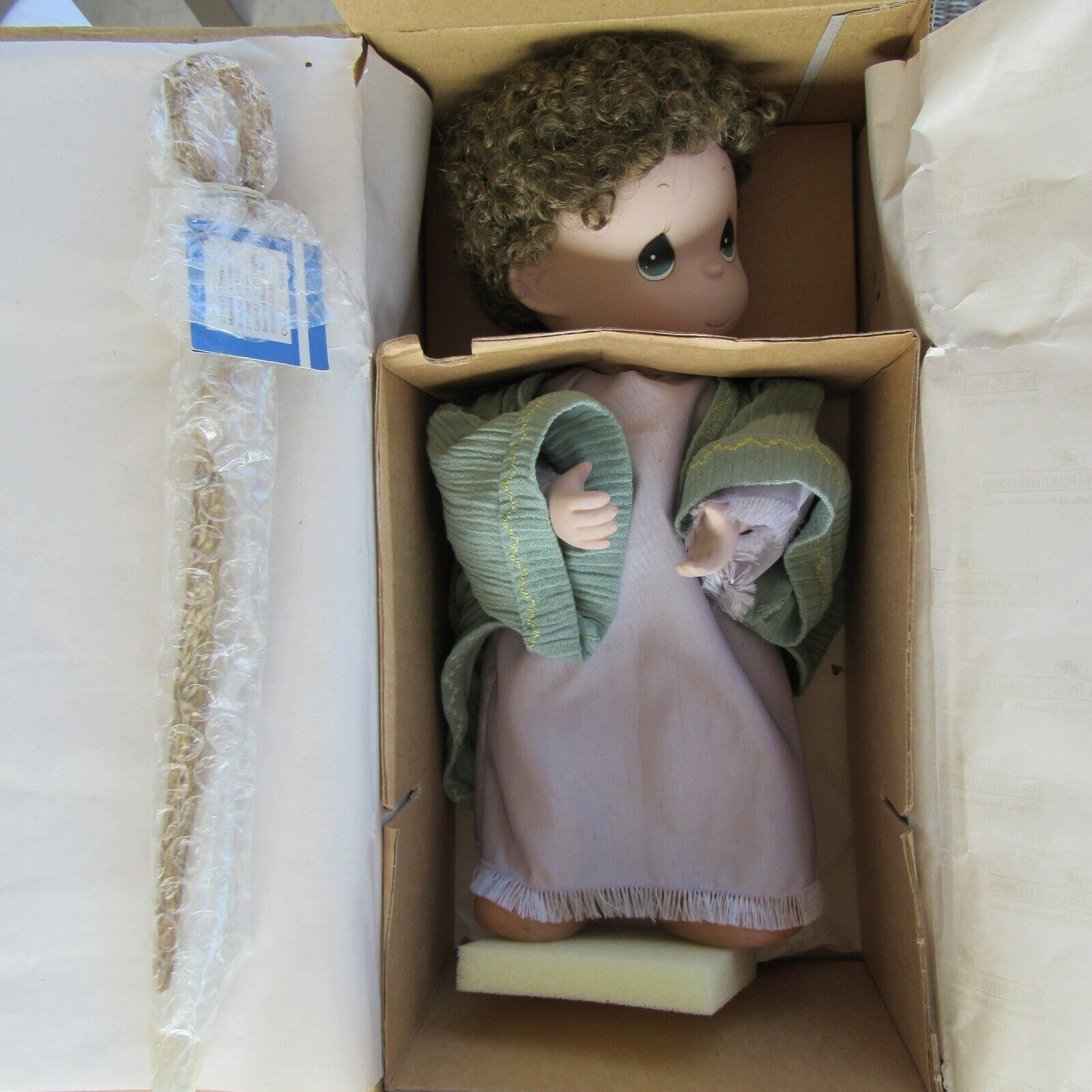 Ashton Drake Precious Moments The Holy Family Porcelain Dolls Nativity Set Boxed