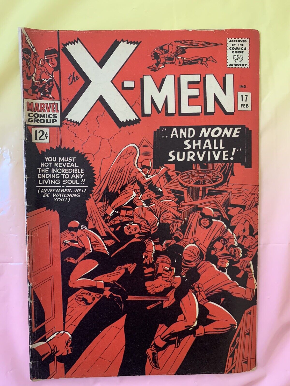 X-Men #17 VG+ 4.5 Magneto Appearance Jack Kirby Art Marvel 1966