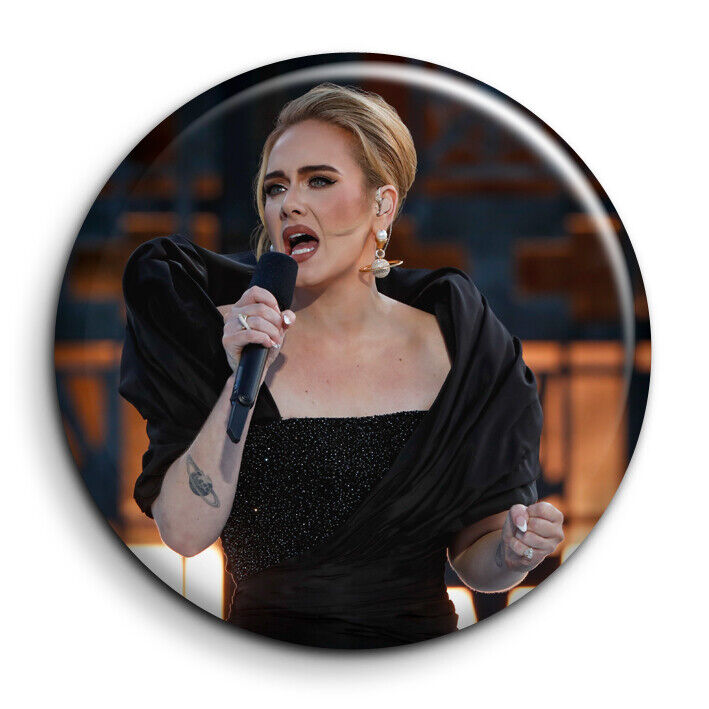 Adele Singer Music Magnet Custom 56mm Photo Fridge