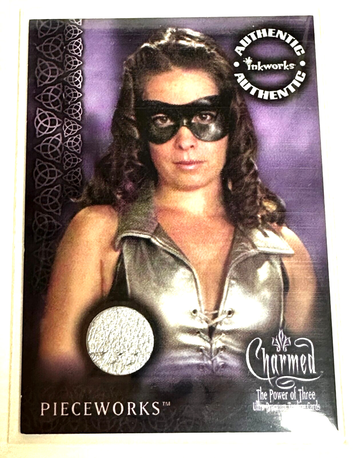 2003 Charmed Power of Three Pieceworks Costume Card PW-3 Inkworks