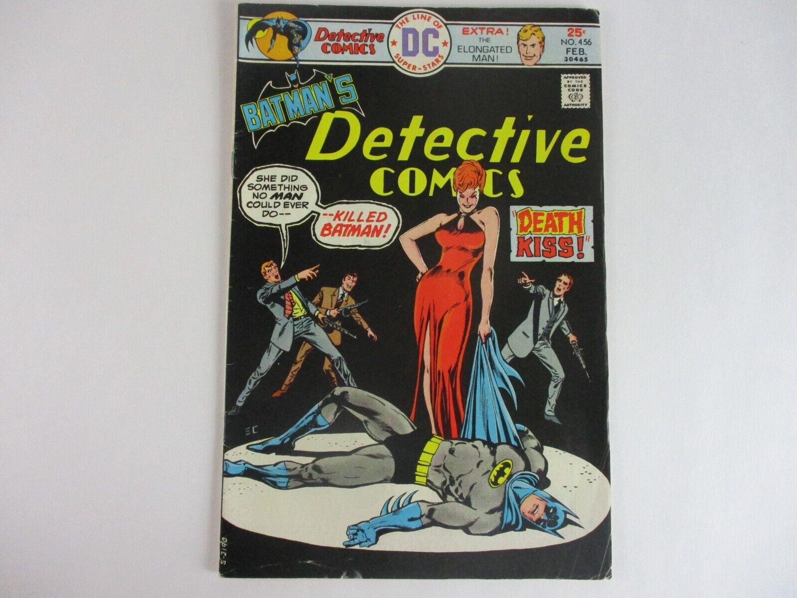 DC Comics BATMAN'S DETECTIVE COMICS #456 February 1976