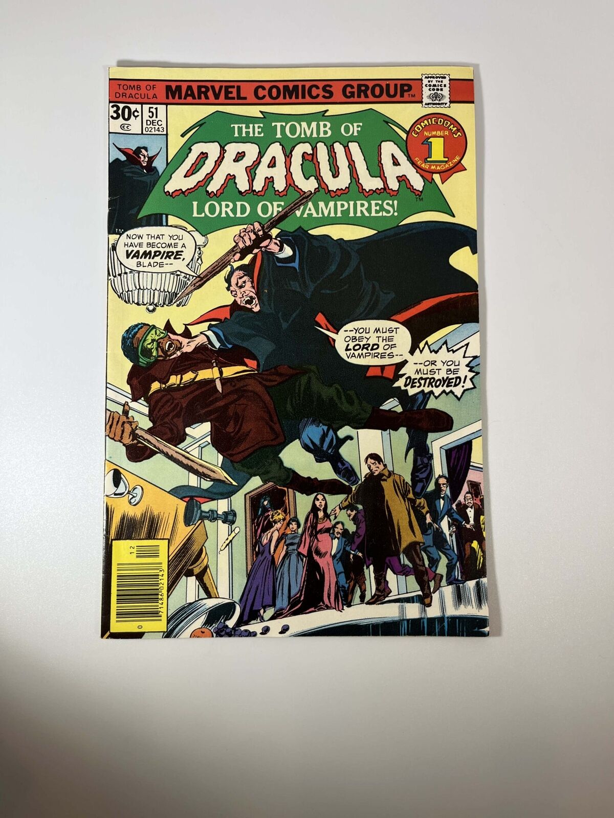 Tomb of Dracula #51 (1976) in 7.0 Fine/Very Fine