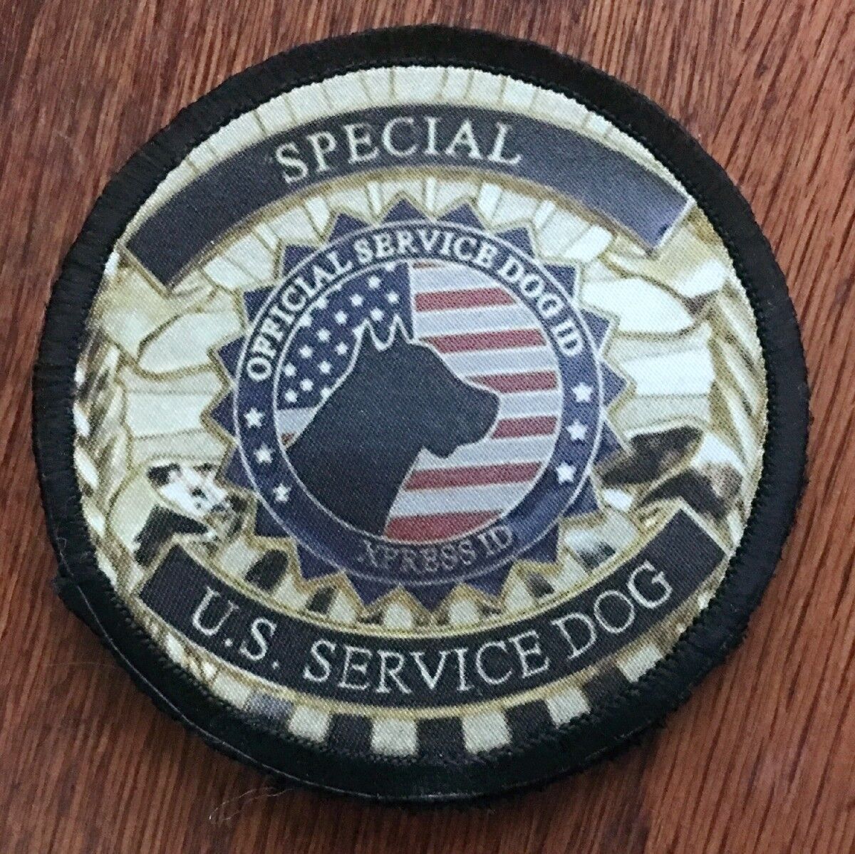 K-9 Special U.S.Service Dog Morale Patch ARMY MILITARY  ISAF ATTACK DOGS OF WAR 