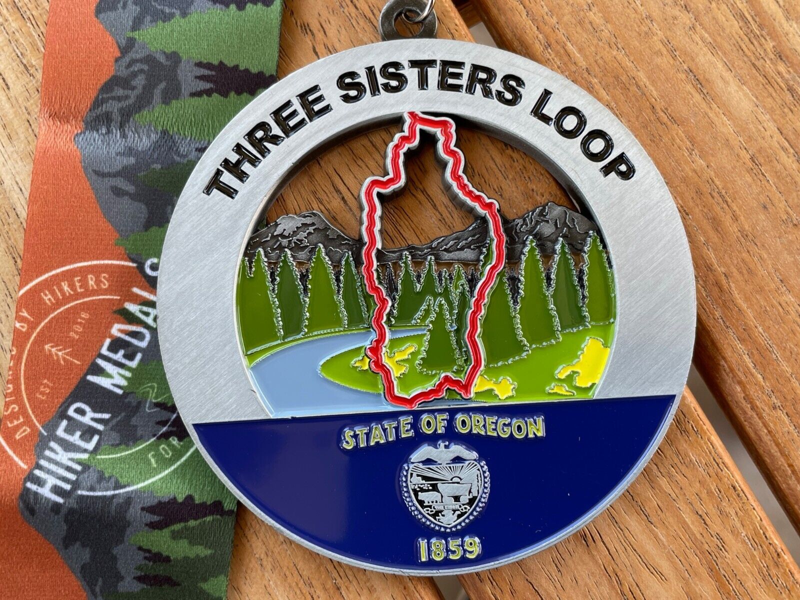 Three Sisters Loop Medal