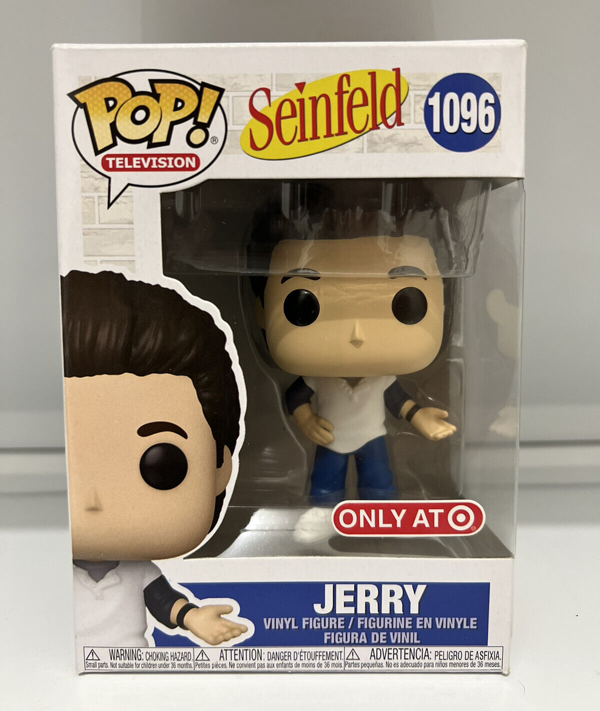Funko Pop Television Jerry Seinfeld #1096 Vinyl Figure Only at Target