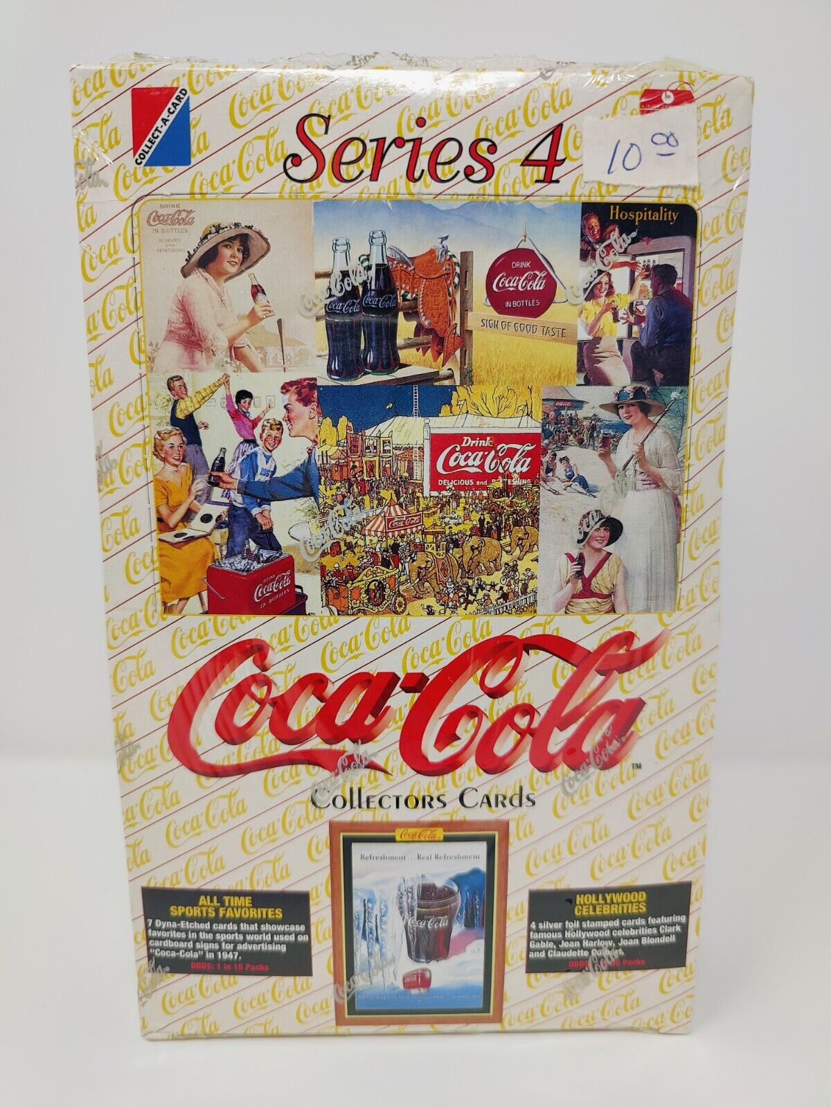 1995 COCA COLA SERIES 4 FACTORY SEALED 36-PACK BOX TRADING CARDS COLLECT-A-CARD