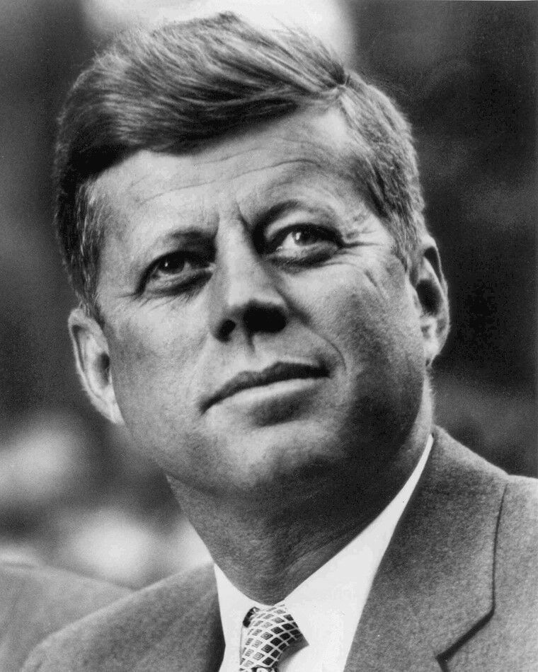 President John F. Kennedy JFK Portrait 8 x 10 Photo Picture Photograph