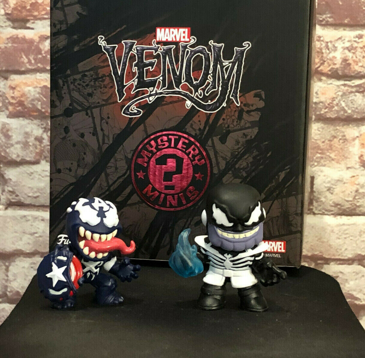 Funko Mystery Mini Venom Venomized Captain America 1/6