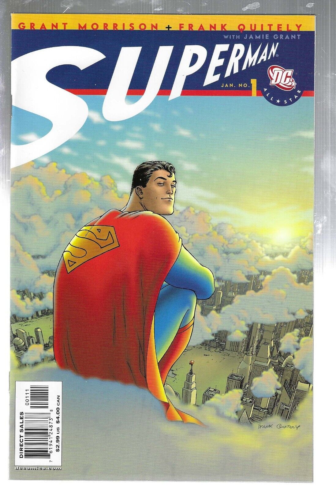 (NM) ALL-STAR SUPERMAN #1 (2006) Grant Morrison Beautiful, HIGH GRADE Copy