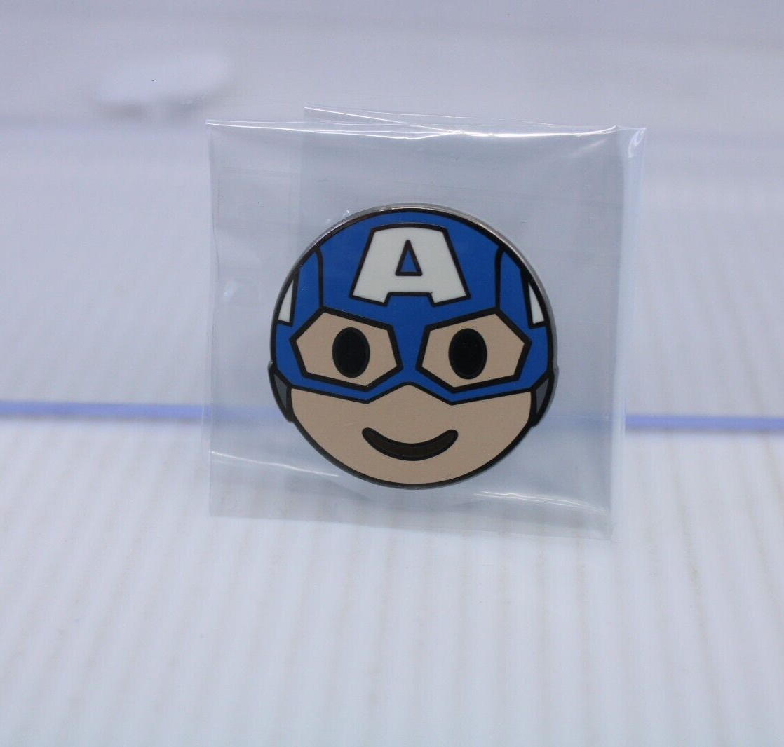 C5 SDCC 2017 Marvel Blind  Pin Emoji Series Captain America Variant Chaser