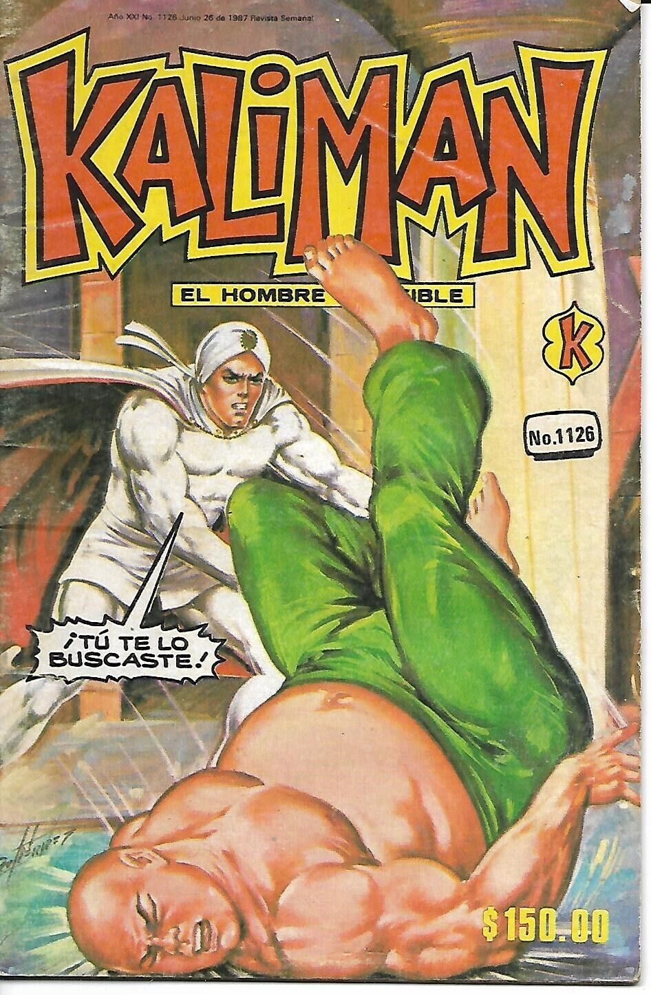 Kaliman El Hombre Increible #1126 - Junio 26, 1987