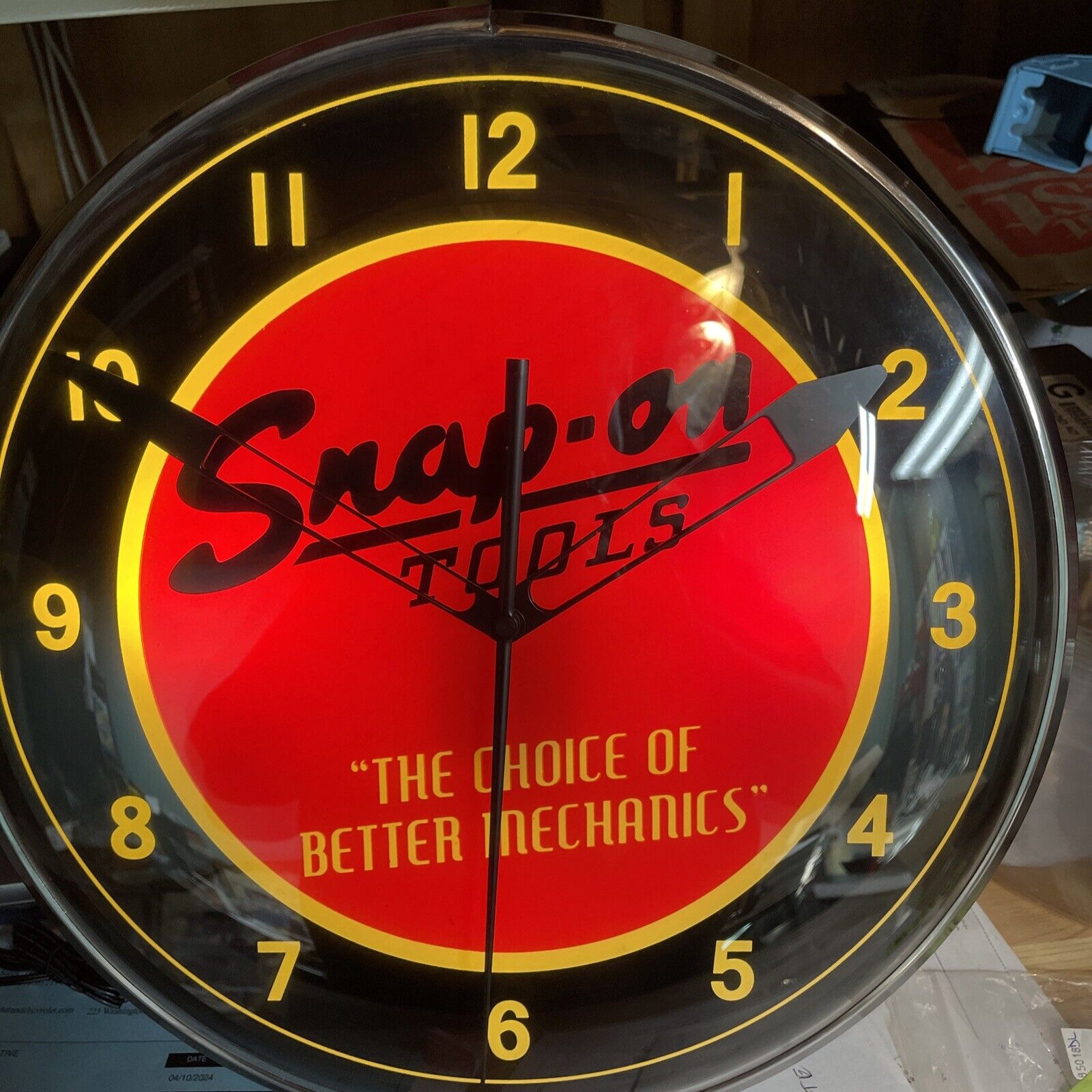 Snap On Collectible Vintage Clock