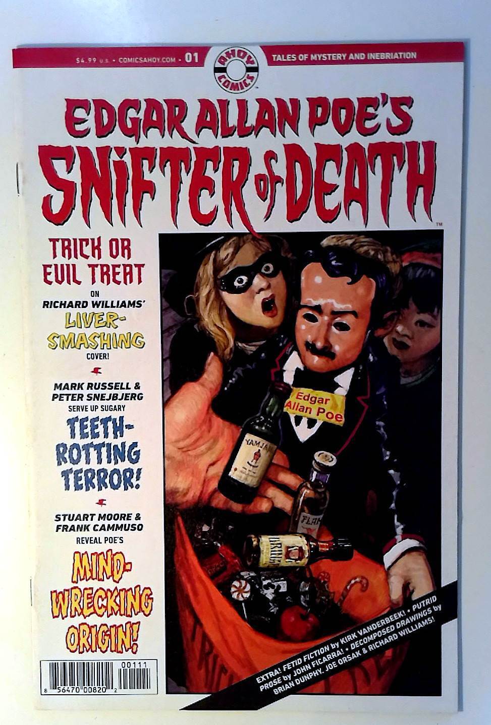 Edgar Allan Poe\'s Snifter of Death #1 Ahoy Comics (2021) NM 1st Print Comic Book