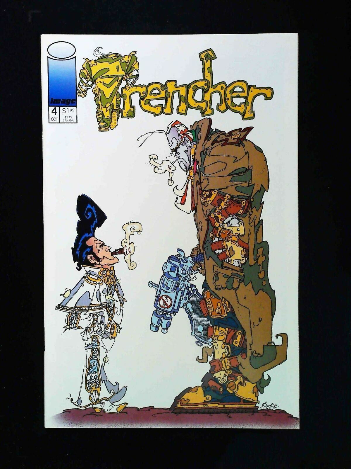 Trencher #4  Image Comics 1993 Vf/Nm