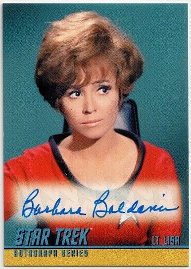Women of Star Trek A&I - A315 Barbara Baldavin as Lieutenant Lisa - TOS Auto