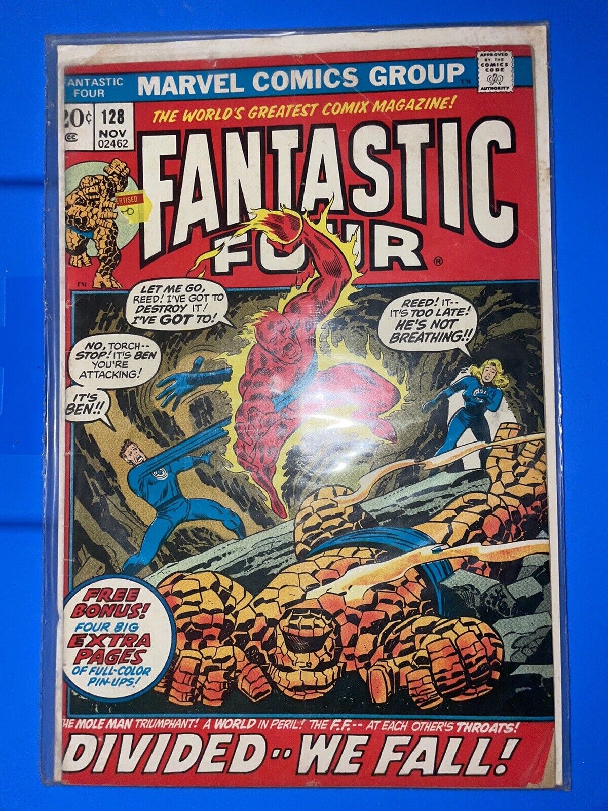 Fantastic Four #128 (Nov 1972, Marvel)