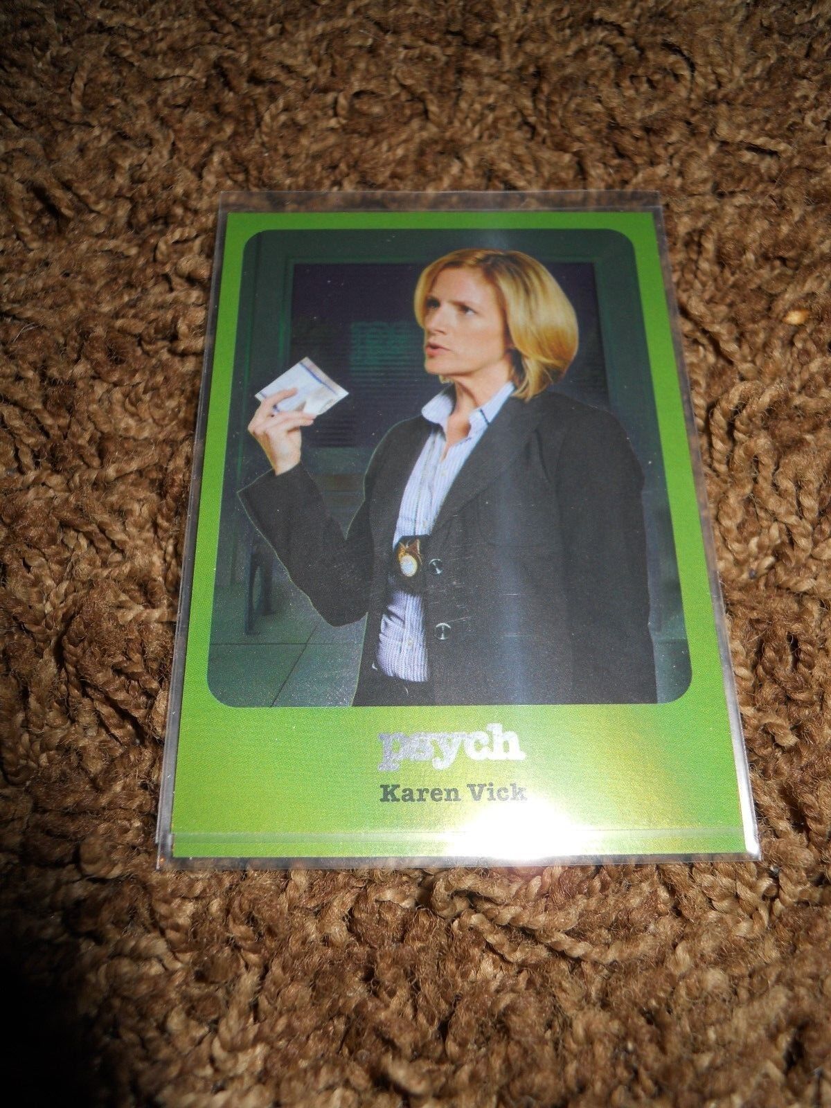 Psych Season 5 - 8 Character Trading Card Kirsten Nelson as Karen Vick C6