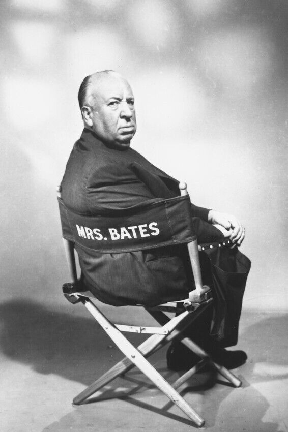 ALFRED HITCHCOCK PSYCHO MRS BATES CHAIR 24x36 inch Poster
