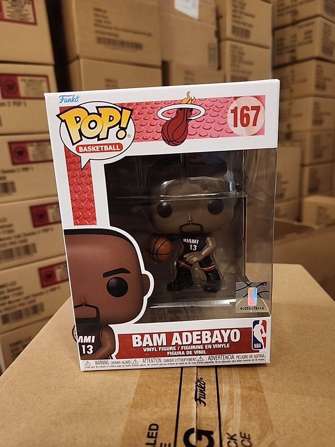 Funko Pop NBA Miami Heat Bam Adebayo #167