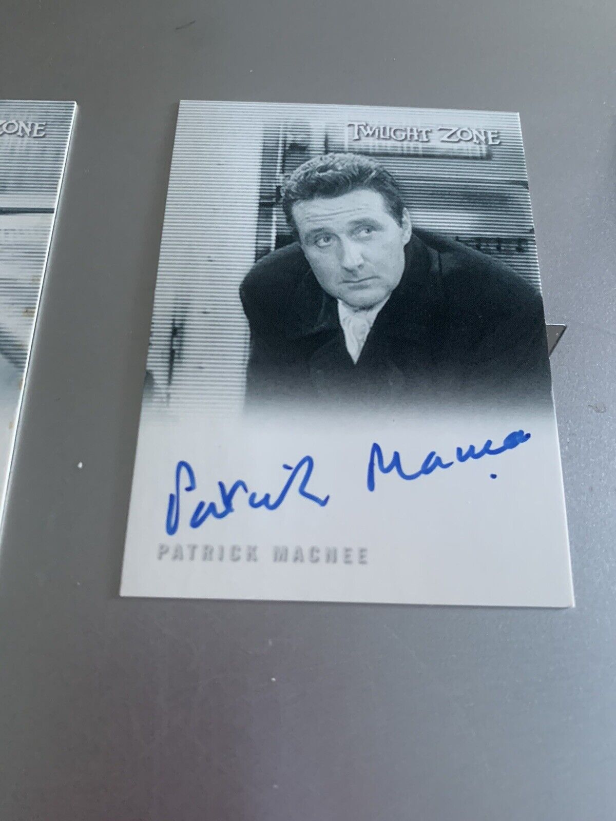 2009 Complete Twilight Zone 50th Anniversary Patrick Macnee A107 autograph card
