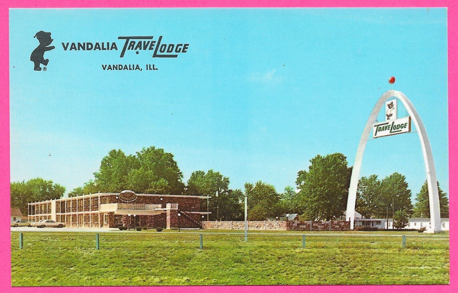 Travel Lodge, Vandalia, Illinois IL Post Card