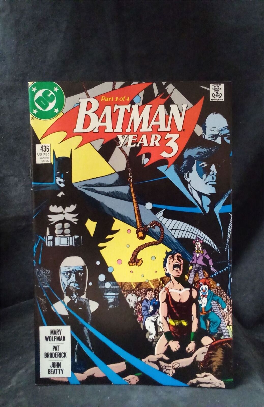 Batman #436 1989 DC Comics Comic Book 