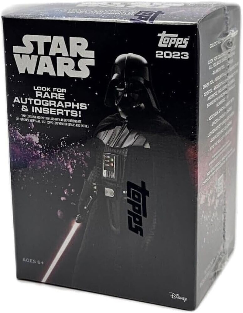 2023  Star Wars Flagship Factory Sealed Value Blaster Box 10 Packs 0F 7 Cards, 7