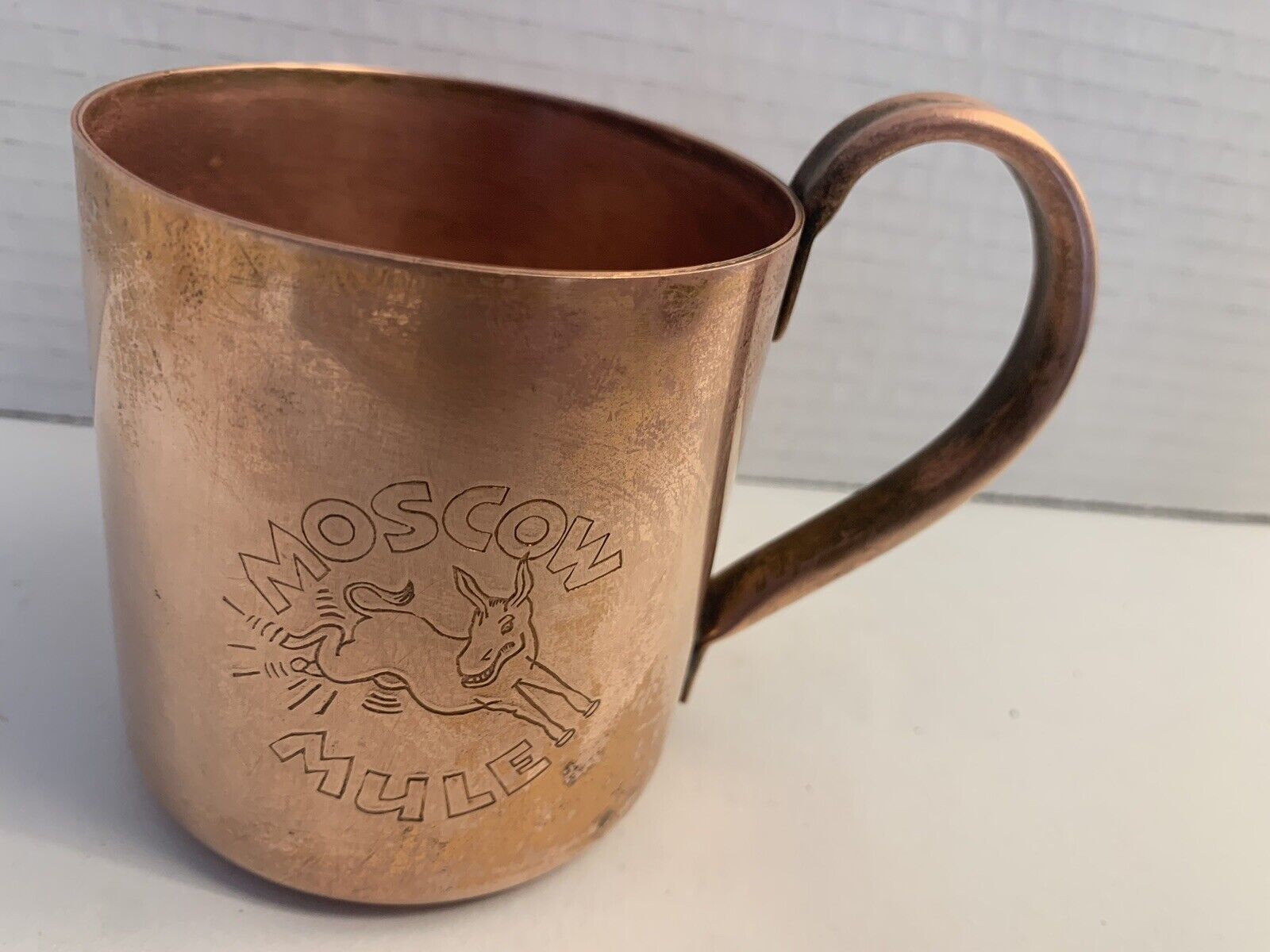 Vintage Cock N Bull Moscow Mule Copper Mug Cup