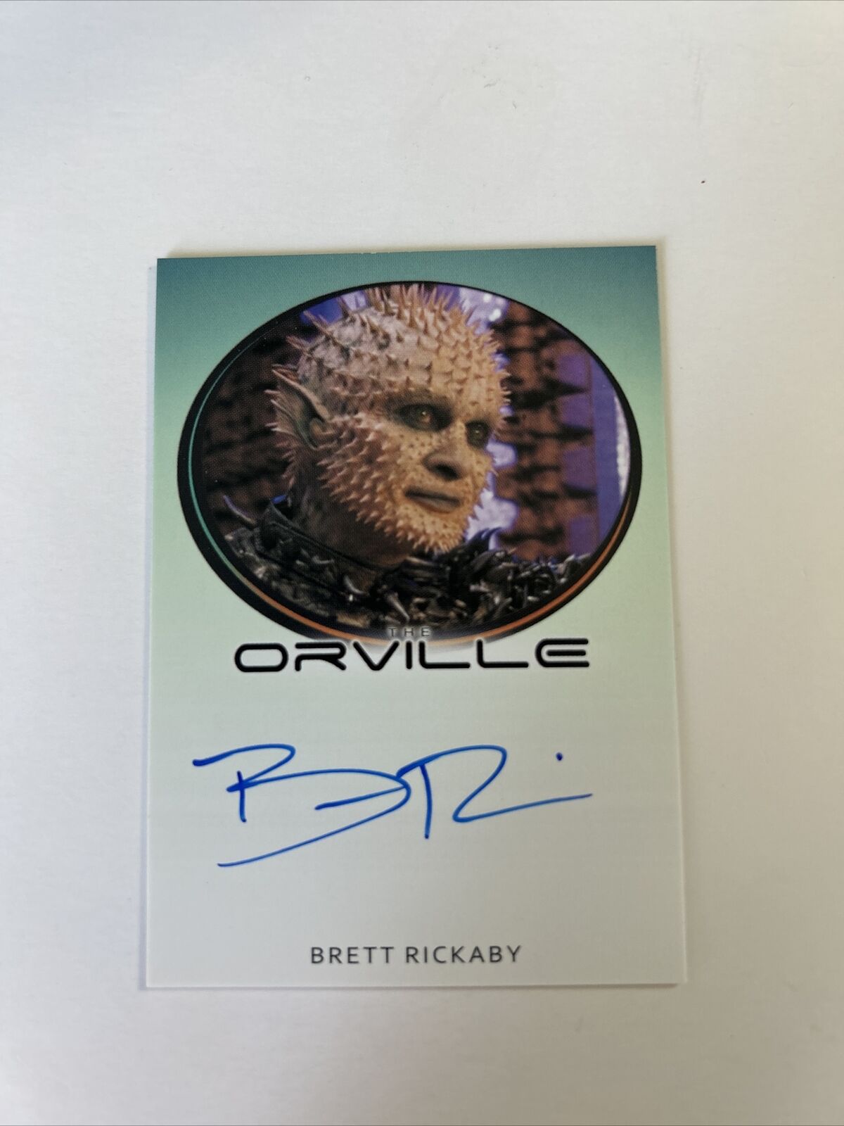 2018 Rittenhouse Orville Brett Rickaby As Lurenek Autograph Card