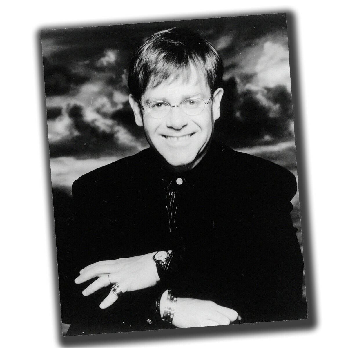 Elton Hercules John Celebrities Vintage Retro Photo Glossy Big Size 8X10in L023