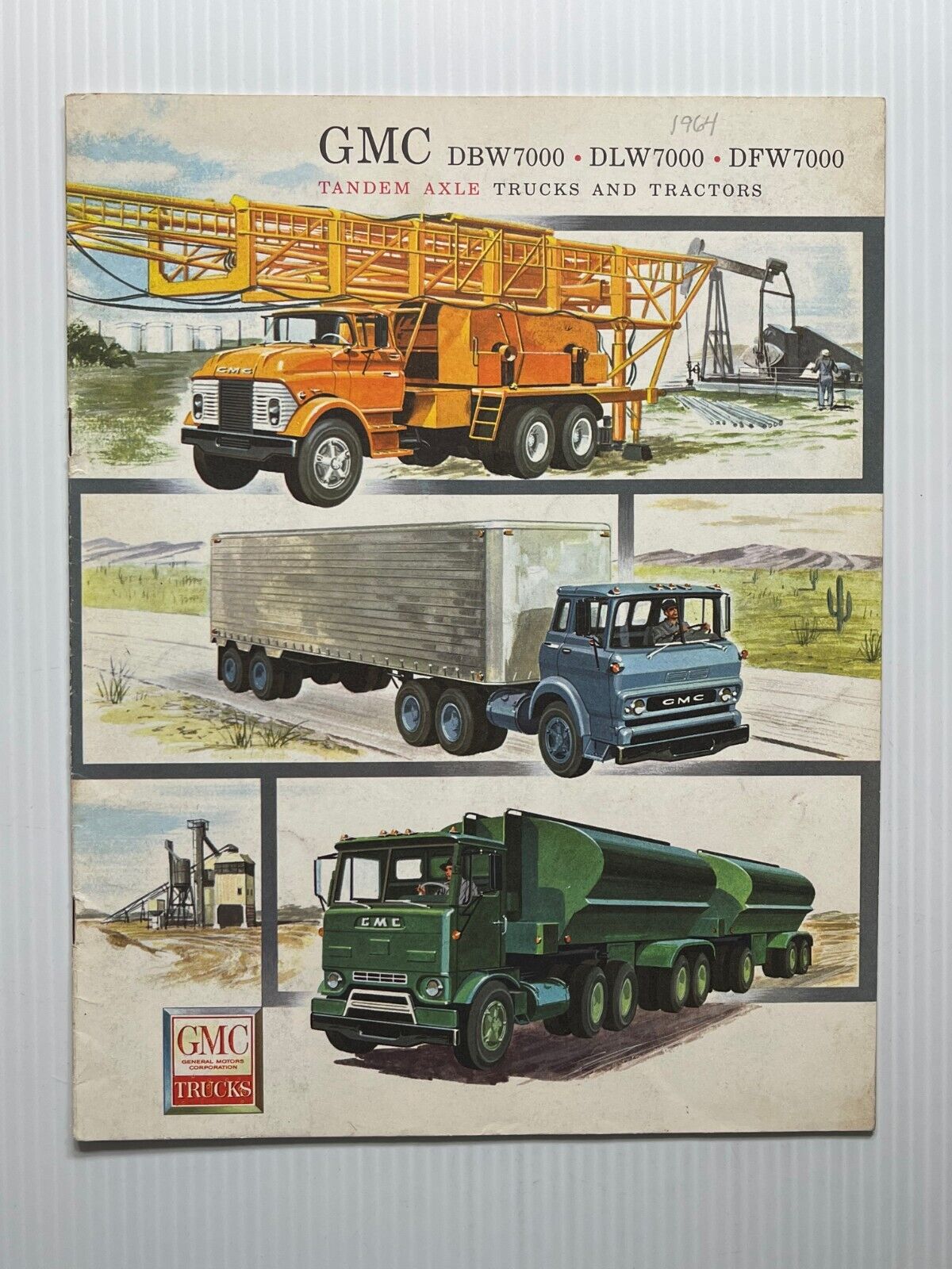 Vintage Original - 1960 GMC Commercial Trucks DBW - DLW - DFW  *Sales Brochure*