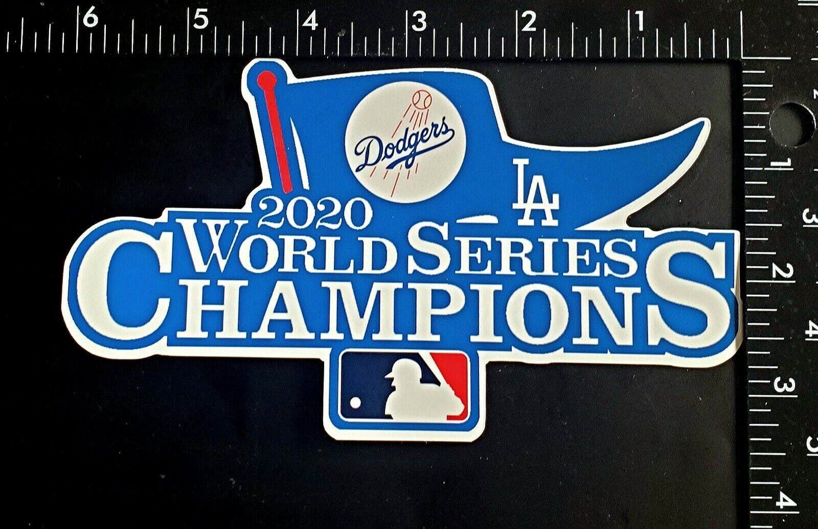 Los Angeles Dodgers 2020 World Series Champions Vinyl Sticker 6