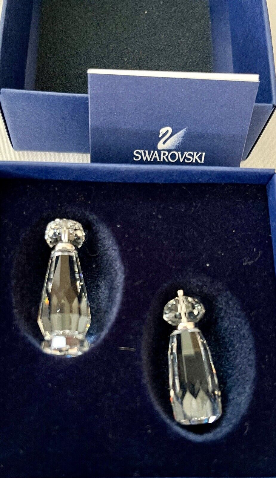 SWAROVSKI RARE Crystal Memories Salt And Pepper Mill Rhodium 665053 ~ w/Box 