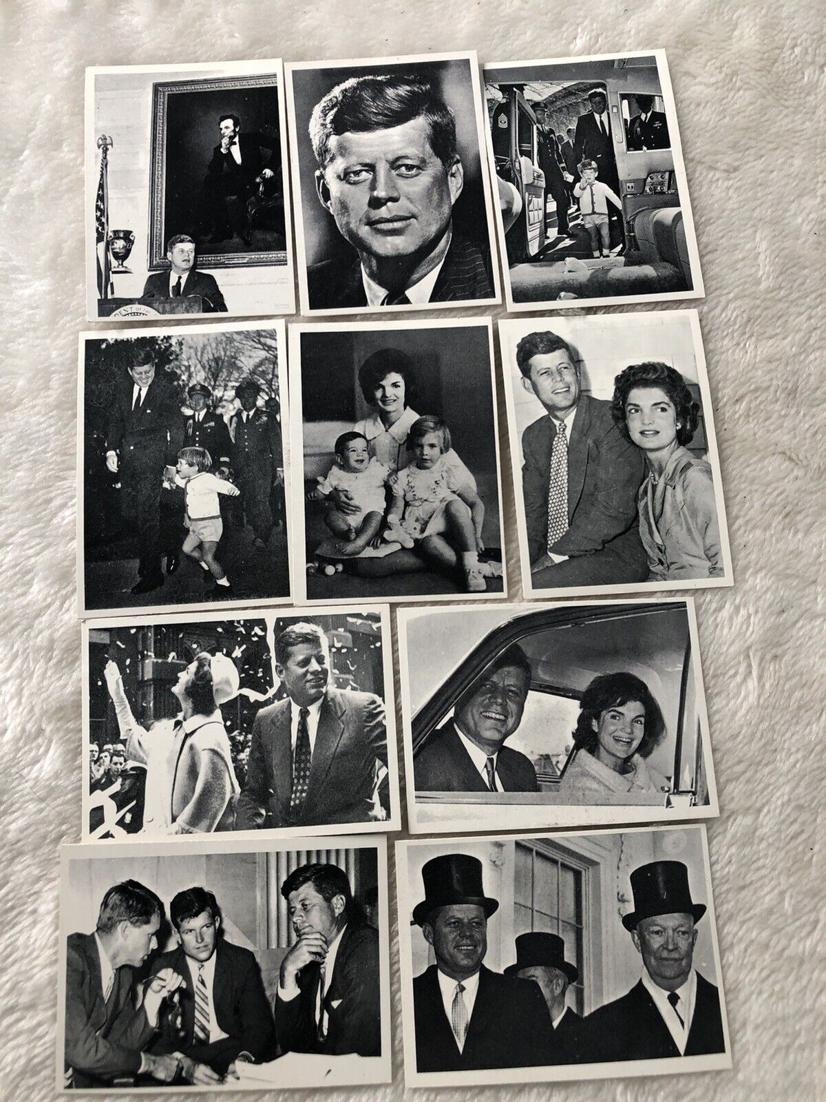VINTAGE TOPPS PRESIDENT JOHN  F KENNEDY CARDS JACQUELINE 1964 MUST SEE CONDITION