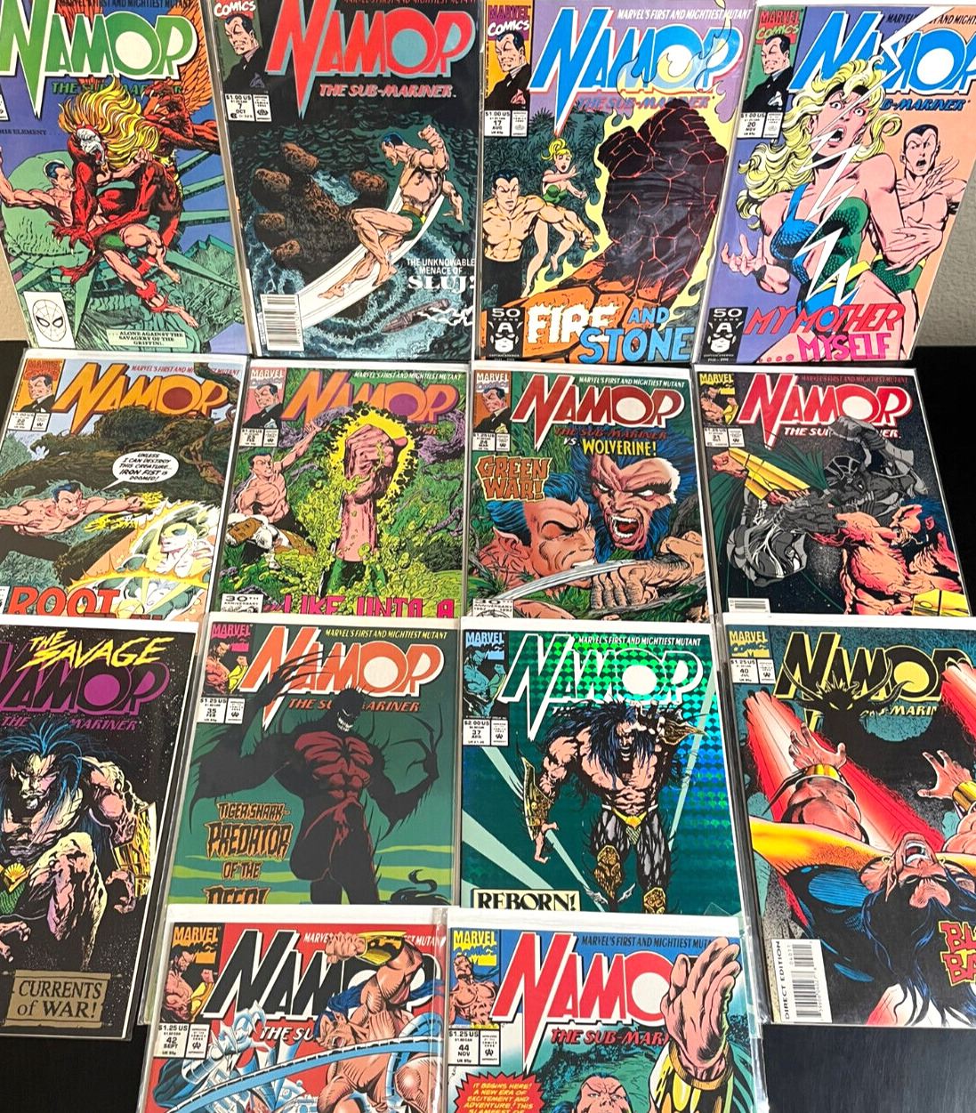Marvel Comics - Namor: The Sub-Mariner - Huge Comic Book Lot of (14) Vintage lot