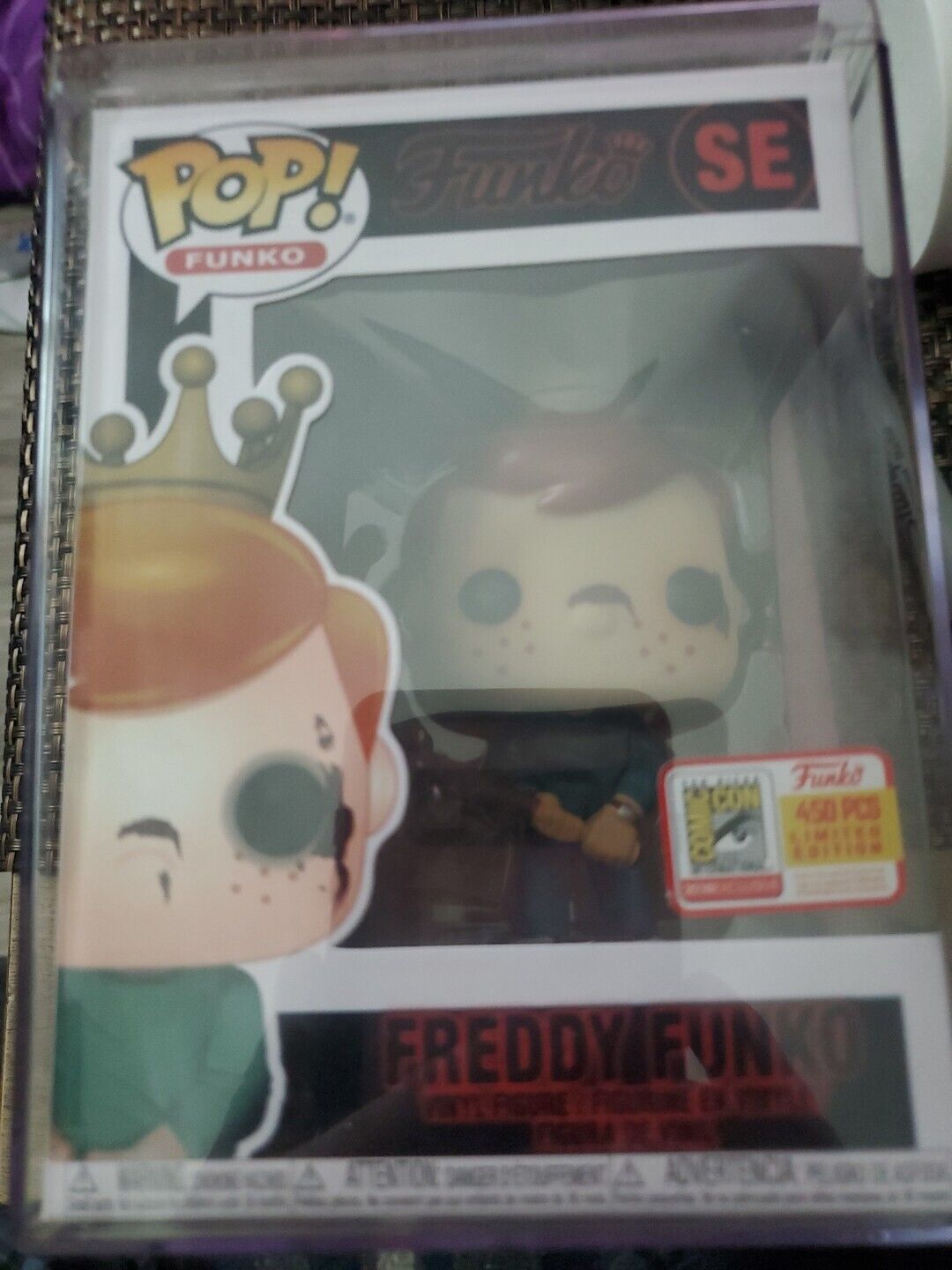Funko Pop Freddy Funko  (Stranger Things) 450 Pcs Limited With Bat See Pictures