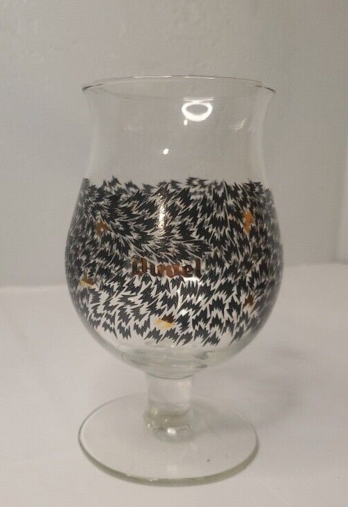 Duvel Tulip Beer Glass Eley Kishinoto Artist EUC