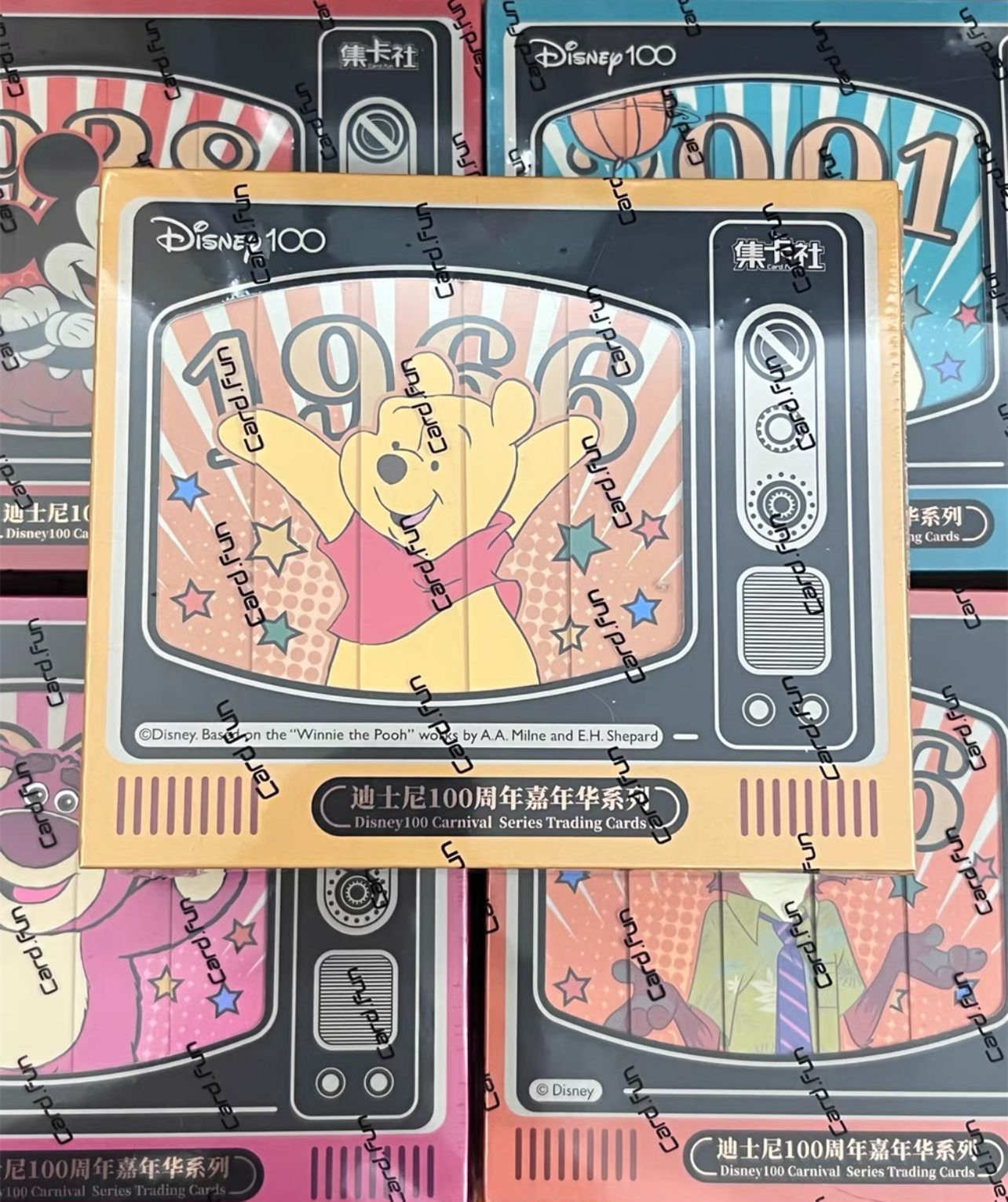 Card.Fun x Disney 100 Anniversary Carnival Series Trading Card Sealed Box